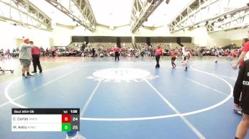 93 lbs Rr Rnd 6 - Carson Carter, American MMAW vs Masterfard Kelly, Neshaminy Youth Wrestling