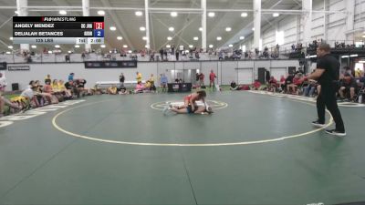 125 lbs Angely Mendez, South Carolina J vs Delialah Betances, Georgia