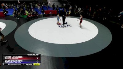 67 lbs Cons. Round 1 - Wyatt Lancaster, Bloodline Wrestling vs Owen Strathman, Team Temecula /Pin Club