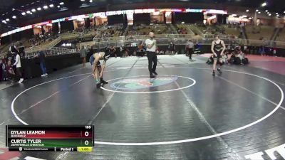 165 lbs Cons. Round 2 - Dylan Leamon, Buchholz vs Curtis Tyler, Zephyrhills Christian