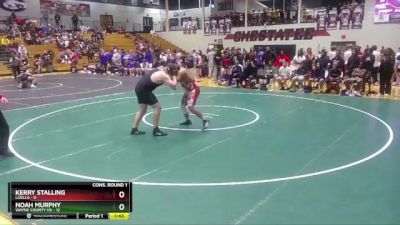 285 lbs Quarters & 1st Wb (16 Team) - Kerry Stalling, Luella vs Noah Murphy, Wayne County HS