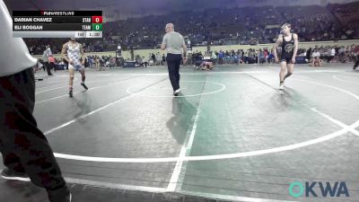 132 lbs Quarterfinal - Darian Chavez, Standfast vs Eli Boggan, Team Tulsa Wrestling Club