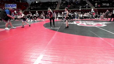 64 lbs Consolation - Conner Woods, Salina Wrestling Club vs Bentley Hughart, Raw Wrestling Club