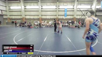 138 lbs Champ Round 1 (16 Team) - Eric Larwin, Oregon 1 vs Darren Fuller, Montana 2