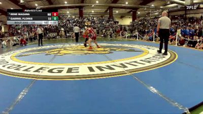 126 lbs Semifinal - Rene Magana, Mater Academy East vs Gabriel Flores, Elko