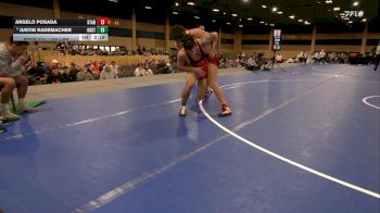 197 lbs Consolation - Angelo Posada, Stanford vs Justin Rademacher, Oregon State