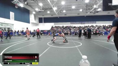 113 lbs Champ. Round 2 - Estevan Romero, Live Training Wrestling vs Dylan Esquivel, El Dorado High School