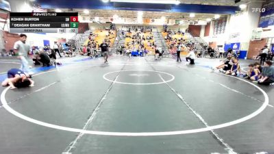 82-88 lbs Semifinal - Kohen Burton, Sting WC vs Deagan Grantham, Lion Of Judah Wrestling Academ