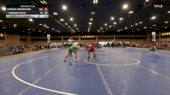 125 lbs Rd Of 16 - Conrad Hendriksen, Oklahoma vs Bridger Ricks, Utah Valley