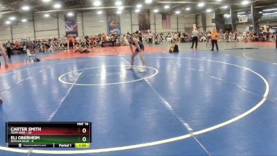 92 lbs Rd# 9- 2:15pm Saturday Final Pool - Eli Oberheim, Gotcha Blue vs Carter Smith, Team Ohio