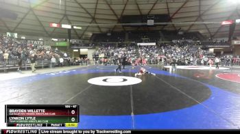 67 lbs Champ. Round 3 - Brayden Willette, Cle Elum Mat Miners Wrestling Club vs Lynkon Lytle, Team Scorpion Wrestling Club