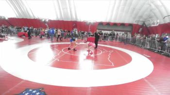 130 lbs Semifinal - Dealya Collins, Mineral Point Wrestling Club vs Audrey Hanson, Wisconsin