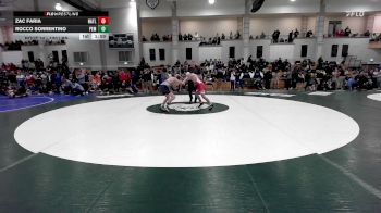 120 lbs Round Of 32 - Zac Faria, North Attleborough vs Rocco Sorrentino, Pembroke