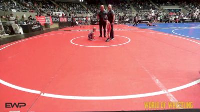 46 lbs Consolation - Rogan Rodriguez, Duran Elite vs Jace Wilcoxen, Sherman Challengers