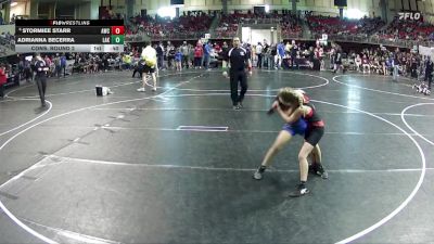 73 lbs Cons. Round 2 - Stormiee Starr, Aurora Wrestling Club vs Adrianna Becerra, Lakeview