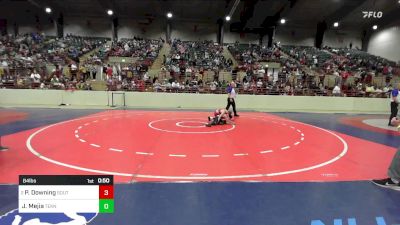 84 lbs Quarterfinal - Paxton Downing, South Paulding Junior Spartans Wrestling Club vs Joseph Mejia, Teknique Wrestling