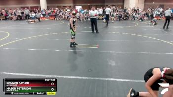 70 lbs Cons. Round 1 - Konnor Saylor, ALPHA ELITE vs Mason Peterson, Mat Psychos