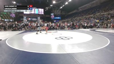 157 lbs Champ. Rd Of 128 - John Cheney IV, Florida vs Lincoln Linden, Iowa