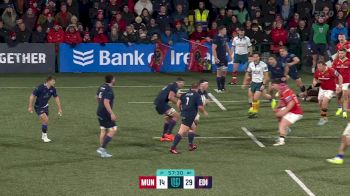 Matt Currie 3rd Try | Munster vs Edinburgh