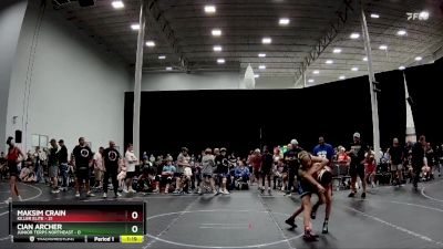 88 lbs Round 6 (8 Team) - Cian Archer, Junior Terps Northeast vs Maksim Crain, Killer Elite