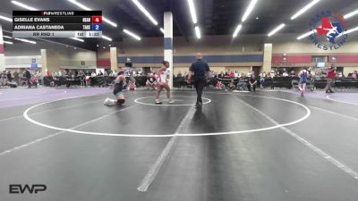 140 lbs Rr Rnd 1 - Giselle Evans, Heart And Pride Wrestling Club vs Adriana Castaneda, Takedown-City Wrestling