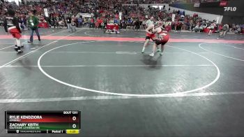 270 lbs Champ. Round 1 - Zachary Keith, Southside Lutheran WC vs Rylie Kendziora, Kimberly