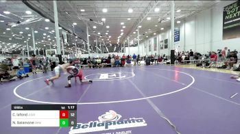 128 lbs Quarterfinal - Cahota Lafond, Journeymen Wrestling vs Nicholas Salamone, Gold Medal WC