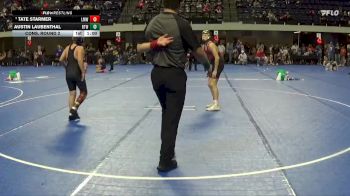 120 lbs Cons. Round 2 - Austin Laubenthal, BTWC vs Tate Starmer, LMWC