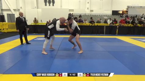 Tyler McKee Veltman vs Cory Wade Robison 2024 World IBJJF Jiu-Jitsu No-Gi Championship