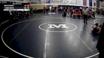 133 lbs Champ. Round 2 - Sean Schuck, Fort Cherry Hs vs Juzef Betts, Valley Hs