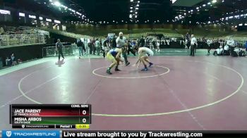 145 lbs Cons. Semi - Jace Parent, St Francis School vs Misha Arbos, South Dade