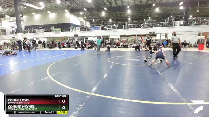 56 lbs 1st Place Match - Conner Haynes, Virginia Beach Fighthouse vs ...