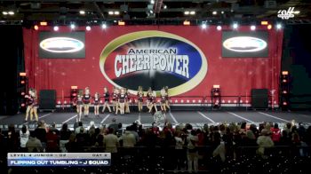 Flipping Out Tumbling - J-$quad [2026 L4 Junior - D2 Day 2] 2026 Cheer Power Grand Nationals