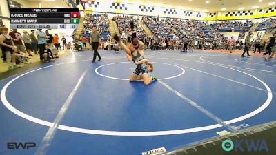 85 lbs Consi Of 8 #2 - Kruze Meade, Bartlesville Wrestling Club vs Emmett Marr, Disciple Wrestling
