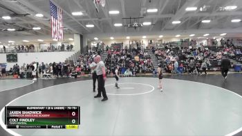 70-75+ Semifinal - Jaxen Shadwick, Terminator Wrestling Academy vs Colt Findley, Team Central