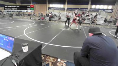 150 lbs Consi Of 8 #2 - Micah Kollmeyer, Scripps Ranch Wrestling vs William Moran, Team Aggression