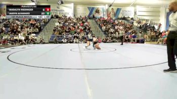 100 lbs 1st Place Match - Madalyn Riedinger, Gardner Edgerton vs Jaidyn Alvarado, Junction City