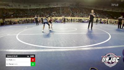 70 lbs Consi Of 16 #2 - Channing Polk, SEO Wrestling Club vs Gavino Perez, Marlow Outlaws