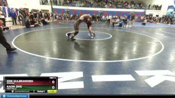 160 lbs Cons. Round 4 - Kadin Sims, Post Falls vs Erik Gulbrandsen, Moscow