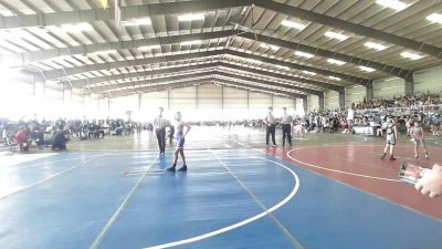 65 lbs Quarterfinal - Nikolai Nunez, Takedown Elite vs Mateo Wright, Mustang WC