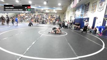 132 lbs Champ. Round 2 - Noah Vera, Mayfair vs Sebastian Cardona Perez, Santa Ana