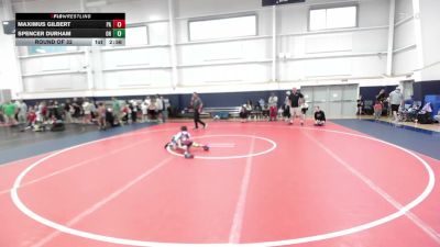 60 lbs Round Of 32 - Maximus Gilbert, PA vs Spencer Durham, OH
