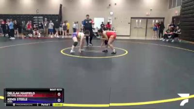 164 lbs 3rd Place Match - Delilah Maxfield, Big Game Wrestling Club vs Kensi Steele, Iowa