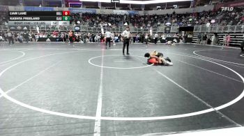 110 lbs Round Of 16 - Liam Lane, Bulls WC vs Kashta Freeland, Glasgow Wr Ac