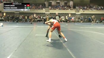 152 Championship Bracket Champ. Round 1 - Wyatt Cruze, Willmar vs Daniel Wechter, Mound Westonka