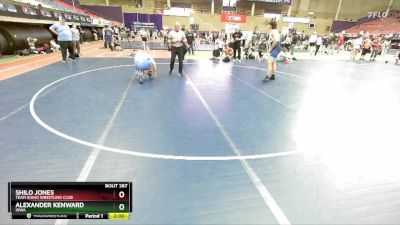 285 lbs Champ. Round 1 - Alexander Kenward, Iowa vs Shilo Jones, Team Idaho Wrestling Club