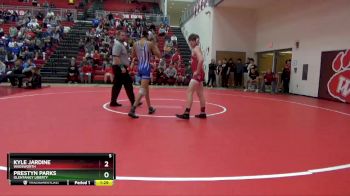 120 lbs Quarterfinal - Kyle Jardine, Wadsworth vs Prestyn Parks, Olentangy Liberty