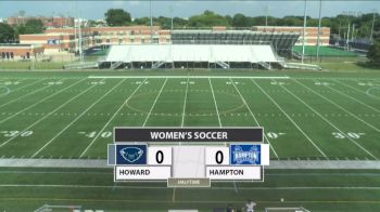 Replay: Howard vs Hampton | Aug 18 @ 3 PM