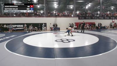 57 kg Cons. Rd Of 64 - Adan Benavidez, Golden One RTC vs Matthew Dolan, West Virginia Regional Training Center