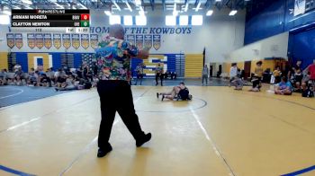 113 lbs Placement (16 Team) - Armani Moreta, Braves WC vs Clayton Newton, Greasers